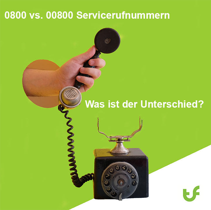 Unterschied zwischen 0800 und 00800 Rufnummern | TeleForwarding