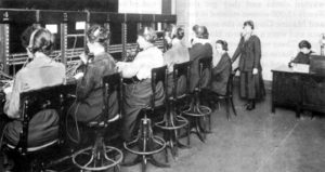 telephone operators world war I